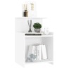Table de chevet Blanc 40x35x60 cm Aggloméré 618042618042