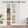 Porte coulissante ORKDAL Blanc et Noir 93 x 211 cm 618045618045