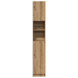 Meuble de salle de bain Chêne artisanal 32x25,5x190 cm Bois d'ingénierie 618050618050