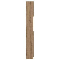 Meuble de salle de bain Chêne artisanal 32x25,5x190 cm Bois d'ingénierie 618050618050