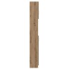 Meuble de salle de bain Chêne artisanal 32x25,5x190 cm Bois d'ingénierie 618050618050