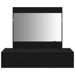 Table de Toilette Noir 83 x 40 x 70 cm Bois d'ingénierie 618053618053