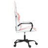 Chaise de jeu de massage Blanc et rose Similicuir 618057618057