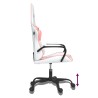 Chaise de jeu de massage Blanc et rose Similicuir 618057618057