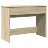Coiffeuse avec miroir chêne sonoma 100x45x76 cm 618058618058