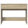 Coiffeuse avec miroir chêne sonoma 100x45x76 cm 618058618058