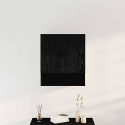 Meuble mural Chêne noir 60 x 31 x 70 cm Bois d'ingénierie 618060618060