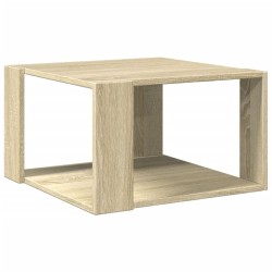 Table basse chêne sonoma 51,5x51,5x30 cm bois d'ingénierie 618068618068