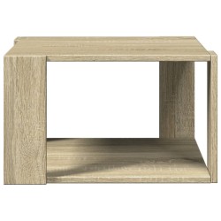 Table basse chêne sonoma 51,5x51,5x30 cm bois d'ingénierie 618068618068