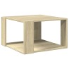 Table basse chêne sonoma 51,5x51,5x30 cm bois d'ingénierie 618068618068