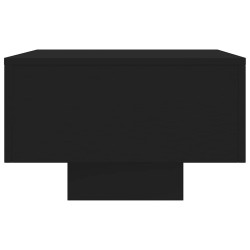 Table basse noir 100x49,5x31 cm bois d'ingénierie 618071618071
