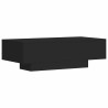 Table basse noir 100x49,5x31 cm bois d'ingénierie 618071618071