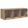 Meuble mural 102 x 37 x 35 cm Bois d'ingénierie Chêne artisanal 618074618074