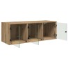 Meuble mural 102 x 37 x 35 cm Bois d'ingénierie Chêne artisanal 618074618074