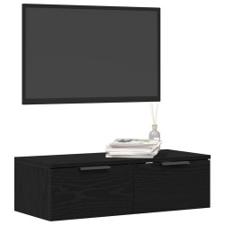 Meuble mural Chêne noir 68 x 30 x 20 cm Bois d'ingénierie 618077618077