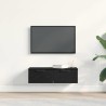 Meuble mural Chêne noir 68 x 30 x 20 cm Bois d'ingénierie 618077618077