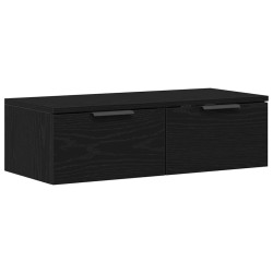 Meuble mural Chêne noir 68 x 30 x 20 cm Bois d'ingénierie 618077618077