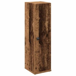 Meuble de salle de bain avec porte-rouleau vieux bois 618079618079