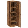 Meuble de salle de bain avec porte-rouleau vieux bois 618079618079