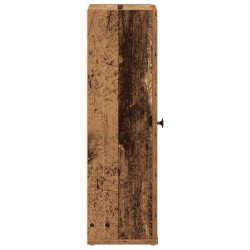 Meuble de salle de bain avec porte-rouleau vieux bois 618079618079
