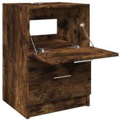 Meuble d'évier chêne fumé 40x37x59 cm bois d'ingénierie 618081618081