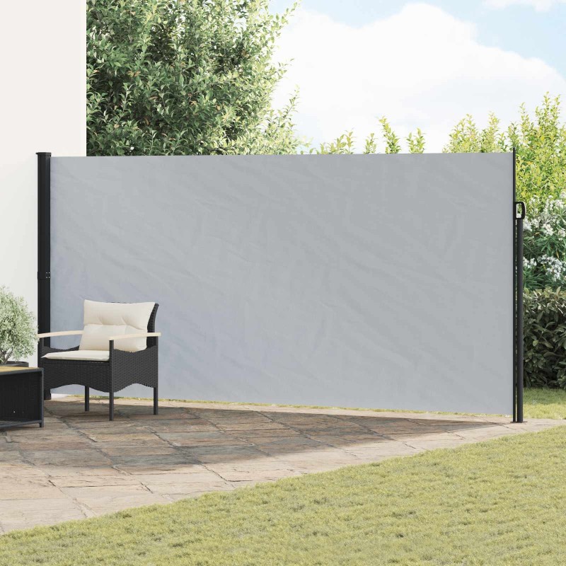 Store latéral rétractable Gris 500 x 180 cm Polyester 618101618101