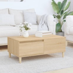 Table basse Chêne sonoma 90x50x36,5 cm Bois d'ingénierie 618109618109