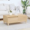 Table basse Chêne sonoma 90x50x36,5 cm Bois d'ingénierie 618109618109
