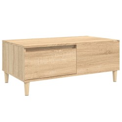 Table basse Chêne sonoma 90x50x36,5 cm Bois d'ingénierie 618109618109