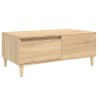 Table basse Chêne sonoma 90x50x36,5 cm Bois d'ingénierie 618109618109