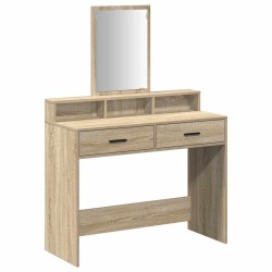 Table de Toilette avec tiroir Chêne Sonoma 100 x 41 x 140 cm 618130618130