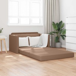 Canapé-Lit Cappuccino 124 x 71 x 78 cm Simili cuir 618131618131