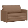 Canapé-Lit Cappuccino 124 x 71 x 78 cm Simili cuir 618131618131