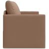 Canapé-Lit Cappuccino 124 x 71 x 78 cm Simili cuir 618131618131