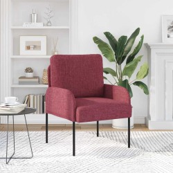 Canapés avec coussin 55cm Bordeaux Contreplaqué 618134618134