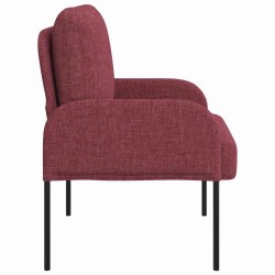 Canapés avec coussin 55cm Bordeaux Contreplaqué 618134618134
