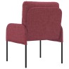 Canapés avec coussin 55cm Bordeaux Contreplaqué 618134618134