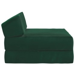 Canapé-lit pliable Vert foncé 60 x 70 x 41 cm Tissu 618135618135