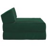 Canapé-lit pliable Vert foncé 60 x 70 x 41 cm Tissu 618135618135