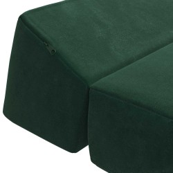 Canapé-lit pliable Vert foncé 60 x 70 x 41 cm Tissu 618135618135