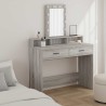 Table de Toilette Gris 100 x 41 x 140 cm Bois d'ingénierie 618138618138