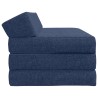 Canapé-lit pliable Bleu 120 x 60 x 49 cm Tissu 618151618151