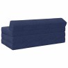 Canapé-lit pliable Bleu 120 x 60 x 49 cm Tissu 618151618151