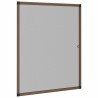 Écran anti-insectes pour fenêtres Marron 130 x 150 cm 618153618153
