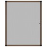 Écran anti-insectes pour fenêtres Marron 130 x 150 cm 618153618153
