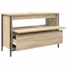 Meuble salle de bain lavabo tiroirs chêne sonoma 90x34,5x60 cm 618155618155