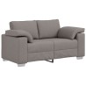 Canapé deux places Taupe 160 cm tissu 618156618156