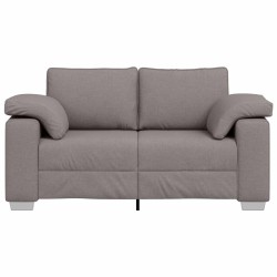 Canapé deux places Taupe 160 cm tissu 618156618156