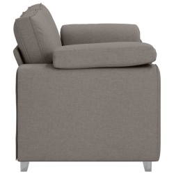 Canapé deux places Taupe 160 cm tissu 618156618156