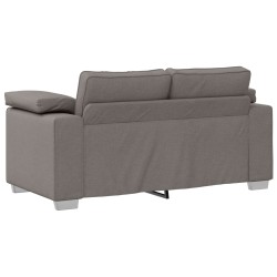 Canapé deux places Taupe 160 cm tissu 618156618156